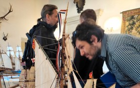 C1_model J. Kopeckého _STATENYACHT DE UTRECHT_zlatá medaile